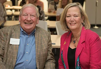 Earl Maxwell, CEO of St. David’s Foundation & Dean Alexa Stuifbergen