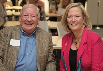 Earl Maxwell, CEO of St. David’s Foundation & Dean Alexa Stuifbergen