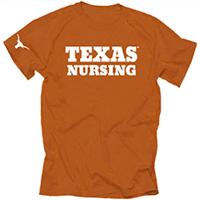 Texas Nursing Orange T-Shirt