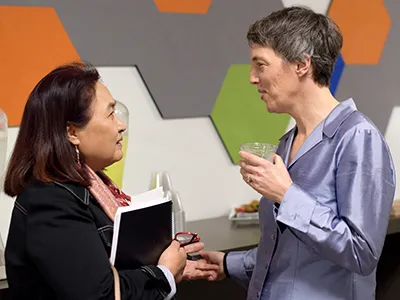 Dr. Sarah Szanton and Dr. Miyong Kim discuss the care of older patients