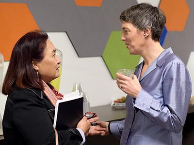 Dr. Sarah Szanton and Dr. Miyong Kim discuss the care of older patients