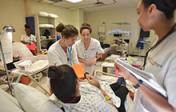 Volunteers at Maternal - Newborn Nursing Acute Care Simulation