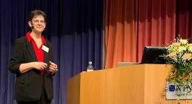 Dr. Goldstein was the keynote speaker at a conference at the NTNU in Gjøvik.