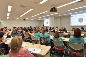 Nursing attending Continuing Nursing Education