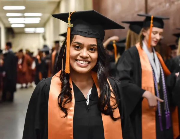 Nursing Students at the Graduation Ceremony