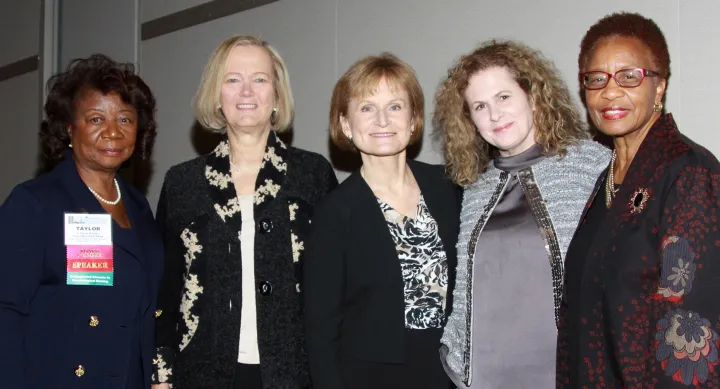 J Taylor Harden, Dean Alexa Stuifbergen, Mary Wakefield, and Tracie Harrison