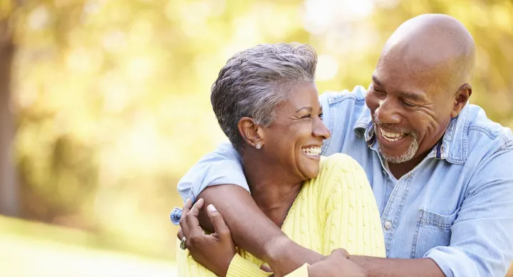 African American Elderly Couple