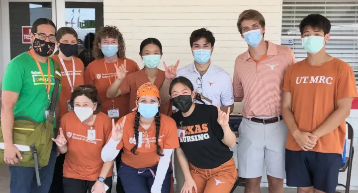 Dr. Janice Hernandez and team members.