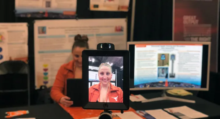 Marvin the School of Nursing’s telehealth robot at SXSW 2018 Festival