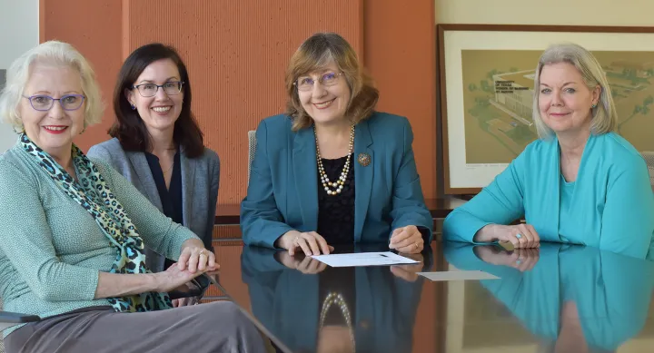 Angela Clark, Heather Cuevas, Gayle Timmerman and Sharon Horner